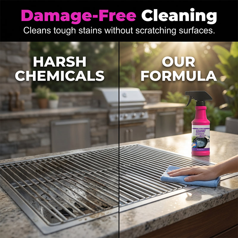 Heavy-Duty Grill Cleaner Degreaser