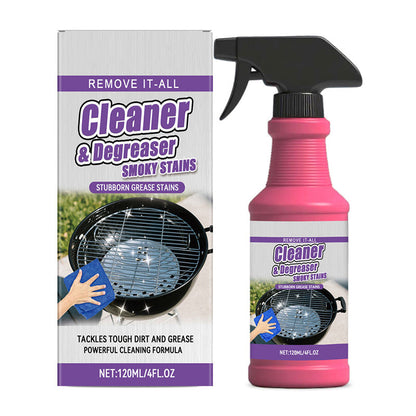 🔥 Heavy-Duty BBQ Grill Cleaner & Degreaser Spray — Fast Grease Removal